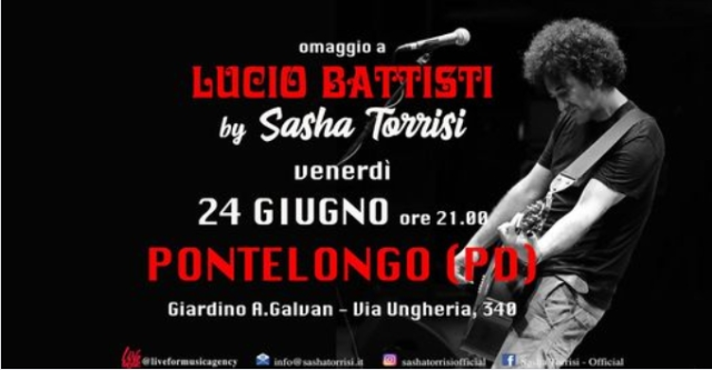 Musica: Omaggio a Lucio Battisti by Sasha Torrisi