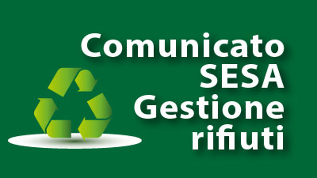 Comunicato Sesa: Gestione Rifiuti, Numero Verde
