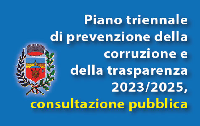 Piano triennale di prevenzione della corruzione e della trasparenza 2023/2025